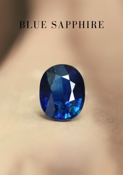 1.87 ct. / GIL / UH / Sapphire (Midnight Blue)