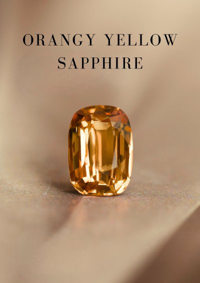 1.52 ct. / GRS / UH / Sapphire (Orange)