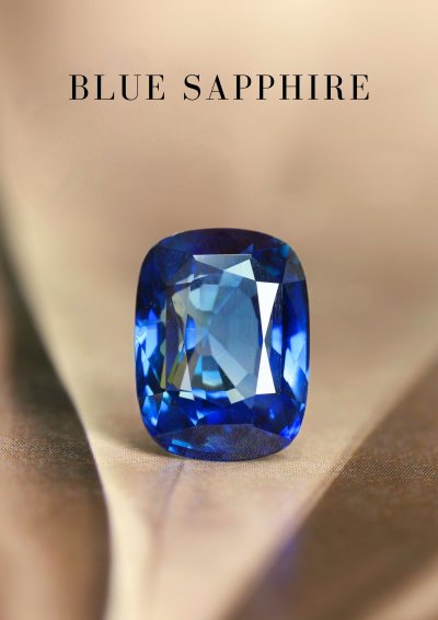3.69 ct. / GIL / H / Sapphire (Royal Blue)
