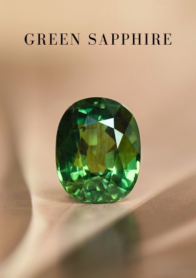 4.03 ct. / GIL / H / Sapphire (Green)