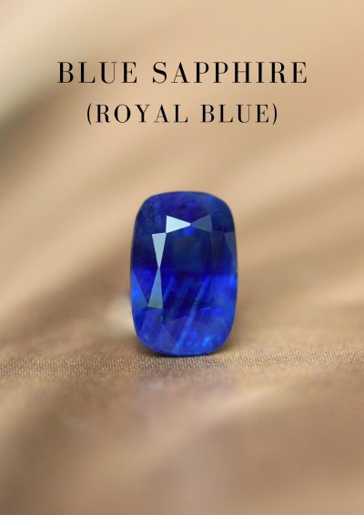 1.78 กะรัต / GIL / H / แซฟไฟร์ (Royal Blue)