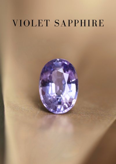 2.57 กะรัต / GIL / UH / แซฟไฟร์ (Violet)