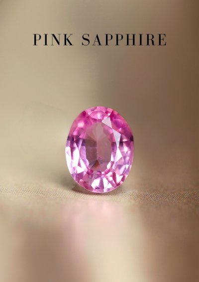 0.63 กะรัต / GIL / UH / แซฟไฟร์ (Pink)