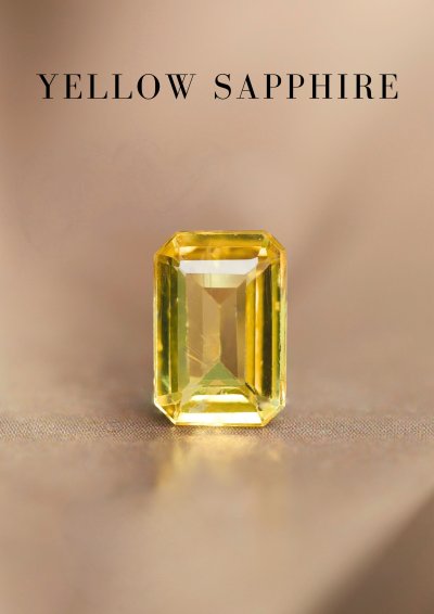 1.00 กะรัต / GIL / UH / แซฟไฟร์ (Yellow)