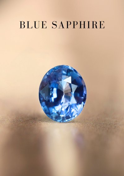 1.13 ct. / GCI / H / Sapphire (Sky Blue)