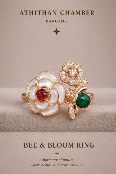 BEE & BLOOM RING