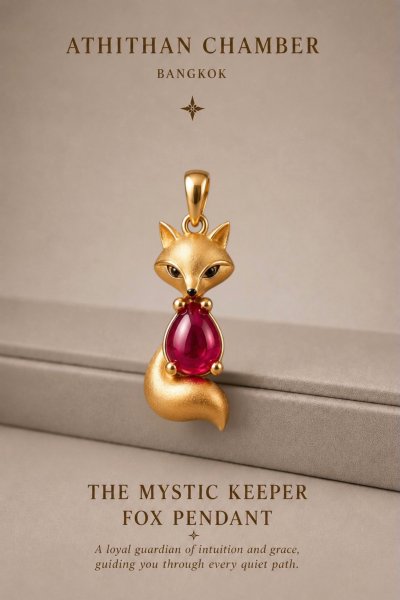 THE MYSTIC KEEPER FOX Pendant
