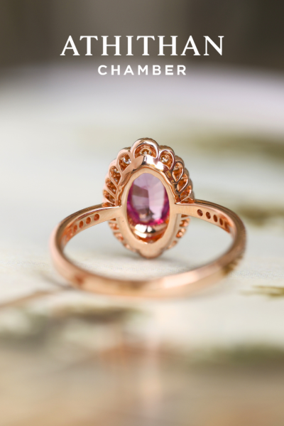 MONARCH Padparadscha Ring