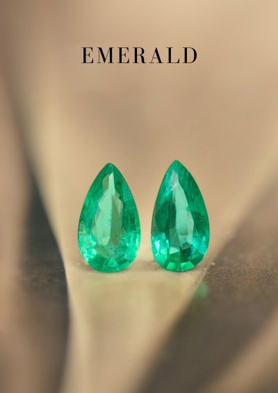 THE LIGHT KEEPER Firefly - (Emerald) Earrings (Pre-Order 15 Day)