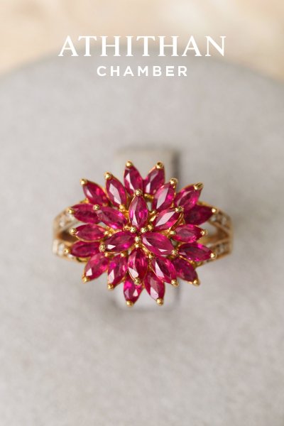 PIGEON BLOOD RUBY RING