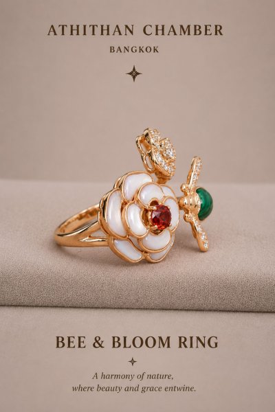 BEE & BLOOM RING