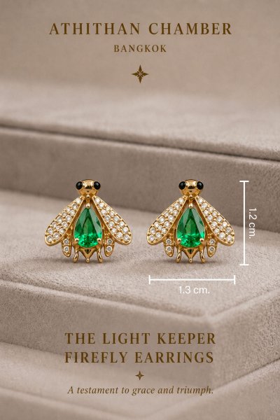 THE LIGHT KEEPER FIREFLY Earrings