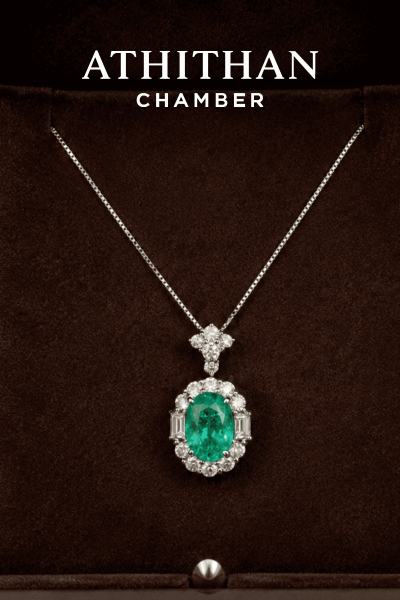 PARAIBA Pendant Necklace