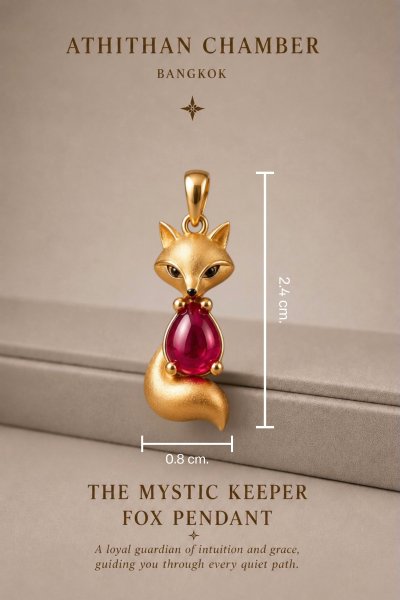 THE MYSTIC KEEPER FOX Pendant
