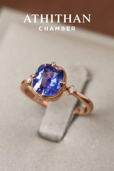 STARLIGHT Color-Chage Sapphire Ring