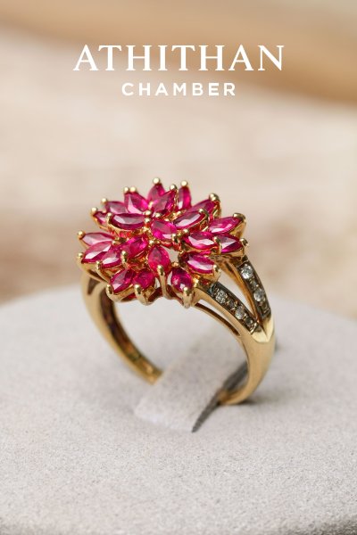 PIGEON BLOOD RUBY RING