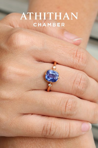 STARLIGHT Color-Chage Sapphire Ring