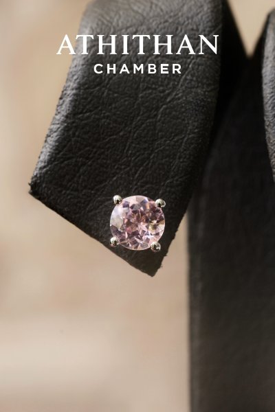 PINK SAPPHIRE EARRING