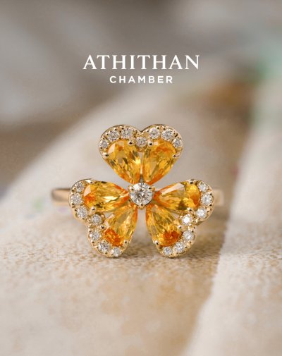 PRETTY PANSY Ring