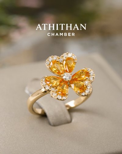 PRETTY PANSY Ring