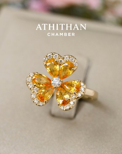 PRETTY PANSY Ring