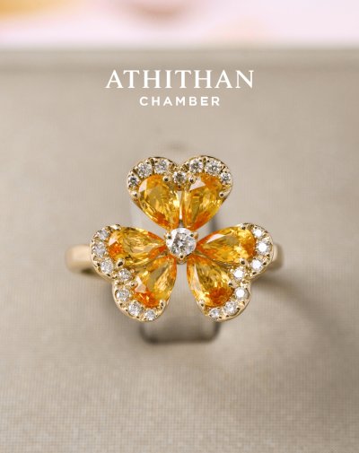 PRETTY PANSY Ring