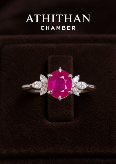 RUBY BURMA Ring