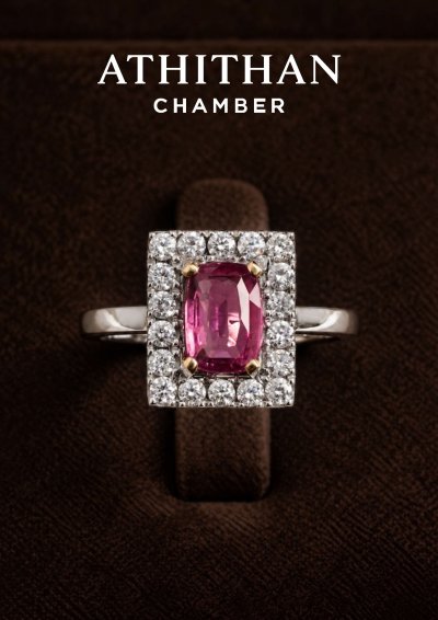 SUNRISE PADPARADSCHA Sapphire Ring