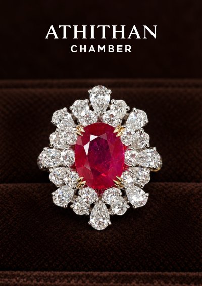 NO-Heated BURMA RUBY Ring