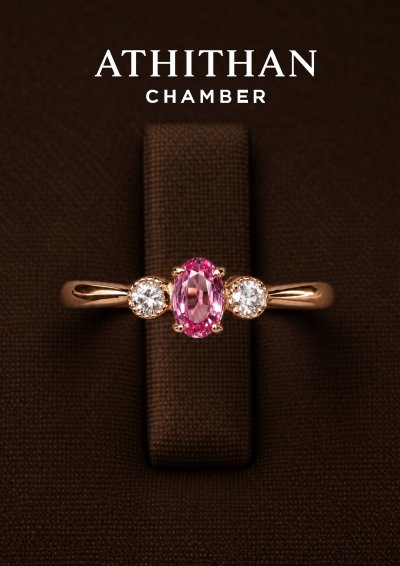 SUNRISE PADPARADSCHA Sapphire Ring