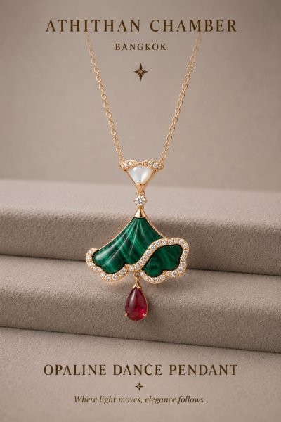 OPALINE DANCE PENDANT