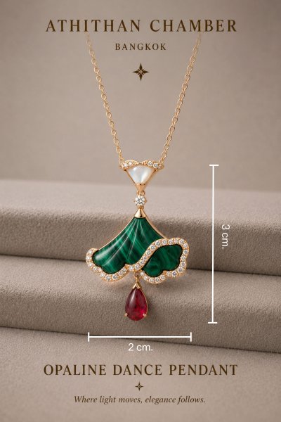 OPALINE DANCE PENDANT