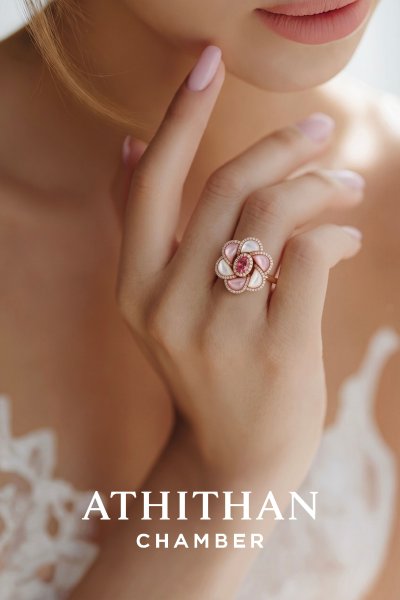 CAMELLIA FLOWER RING