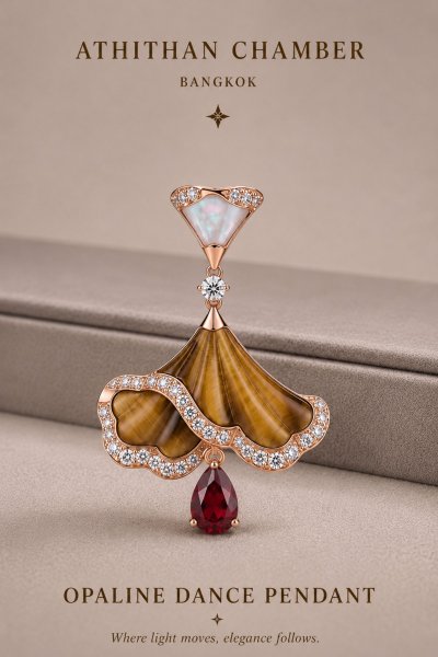 OPALINE DANCE PENDANT