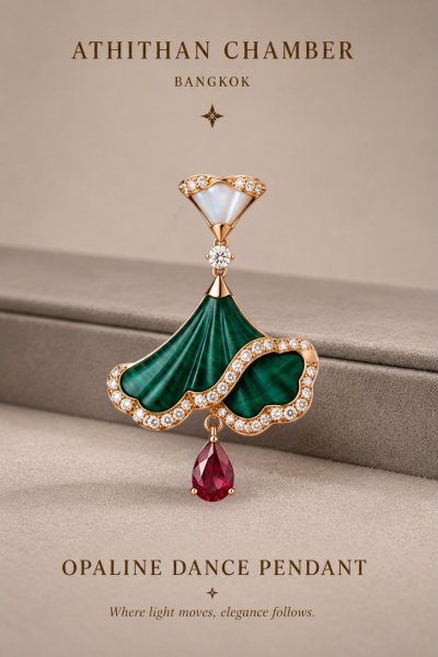 OPALINE DANCE PENDANT