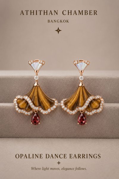 OPALINE DANCE EARRINGS
