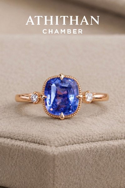 STARLIGHT Color-Chage Sapphire Ring