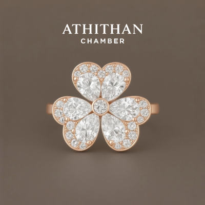 PRETTY PANSY RING