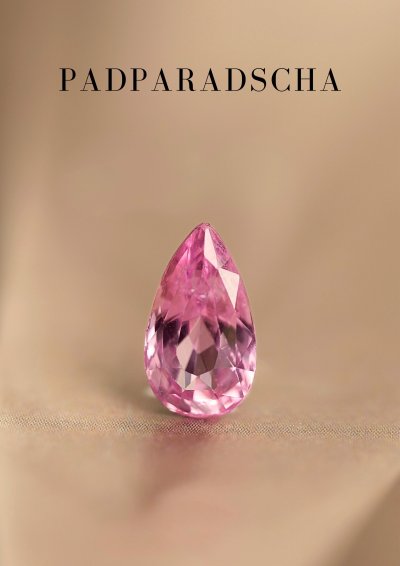 THE LIGHT KEEPER Firefly - (Padparadscha) Pendant