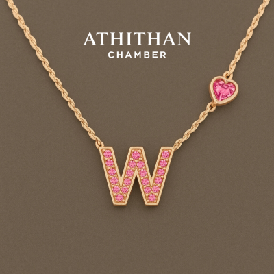 LOVE LETTER PENDANT NECKLACE