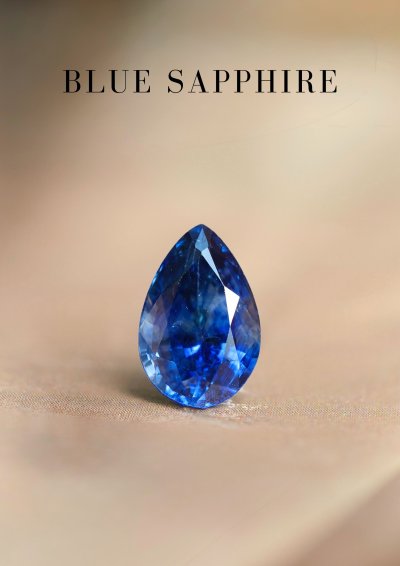 THE LIGHT KEEPER Firefly - (Blue Sapphire) Pendant
