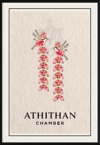LOVEBIRDS : PROSPEROUS PAIR EARRINGS