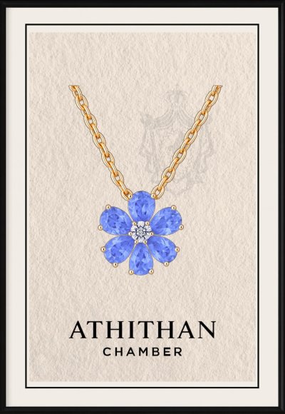 FORGET-ME-NOT PENDANT