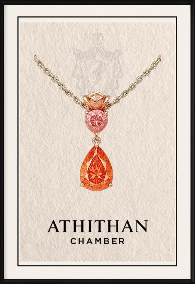LILY OF THE VALLEY PENDANT