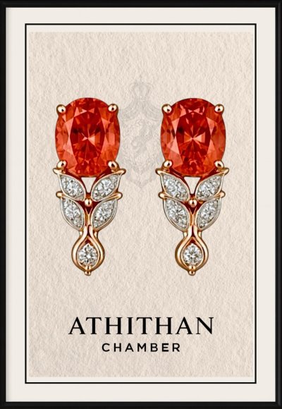 ETERNAL ROSE EARRINGS