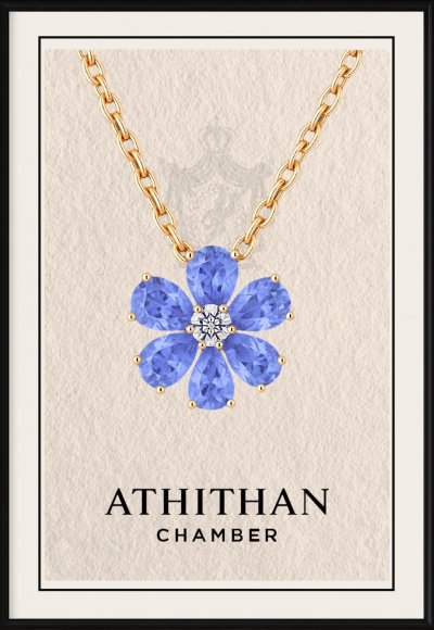 FORGET-ME-NOT PENDANT