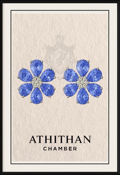 FORGET-ME-NOT EARRINGS