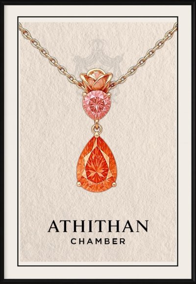 LILY OF THE VALLEY PENDANT