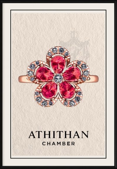 PRETTY PLUMERIA RING