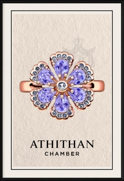 PRETTY DIANTHUS RING